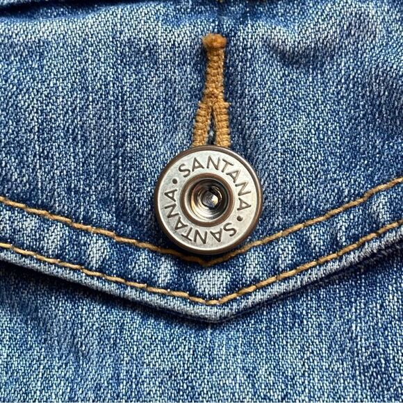 Santana Jeans Authentic Denim Jacket Size Medium - Picture 6 of 12